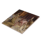 Shear the Rams (Australian Art) (Tom Roberts) タイル (側面)