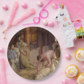 Shear the Rams (Australian Art) (Tom Roberts) ペーパープレート (パーティー)