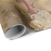 Shear the Rams (Australian Art) (Tom Roberts) ラッピングペーパー (ロールコーナー)