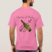 Shebaの女王 Tシャツ (裏面)