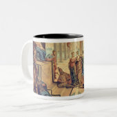 ShebaのSolomonそして女王 ツートーンマグカップ (正面左)