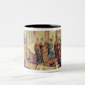 ShebaのSolomonそして女王 ツートーンマグカップ (中央)