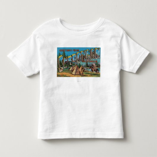 Sheboygan、ウィスコンシン(インディアン# 2) トドラーTシャツ (正面)