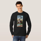 Sheboygan Native Americans Wisconsin USA History R Tシャツ (正面フル)