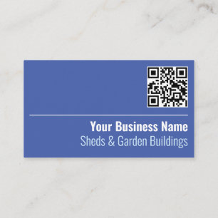 Sheds & Garden建物QRコード名刺 名刺