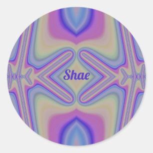 SHEE ～パステルシェーズのフラクタルパーソナライズされた～ ラウンドシール