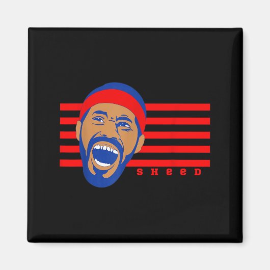 Sheed, Basketball Legends, Rasheed, Don't Lie, Wal マグネット (正面)