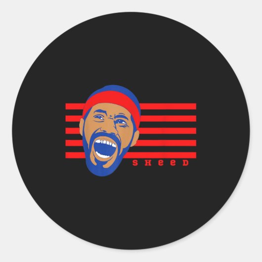 Sheed, Basketball Legends, Rasheed, Don't Lie, Wal ラウンドシール (正面)
