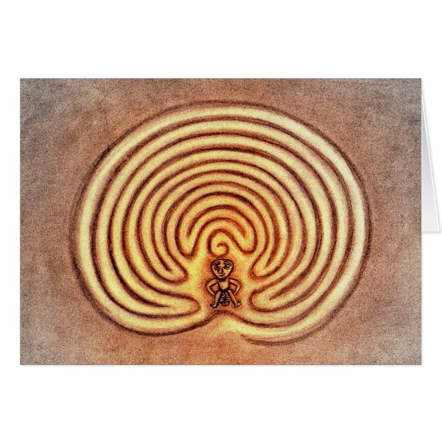 Sheela Na Gig im Labyrinth (正面横)