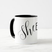 SheEO Professional Ceramic Mug マグカップ (正面左)