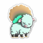 Sheepスタンプで明るくする シール (正面)