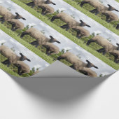 sheep ラッピングペーパー (角)
