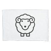 Sheep 枕カバー (正面)