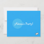 sheep birthday 招待状 (裏面)