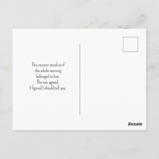 Sheep Blue Checkered Checking on Friend ポストカード (裏面)