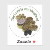 Sheep christian message シール (シート)