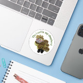 Sheep christian message シール (ノートパソコンとiPhone)