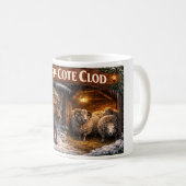 Sheep Cote Clod Icelandic Yule Lad Postcard コーヒーマグカップ (正面右)