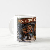 Sheep Cote Clod Icelandic Yule Lad Postcard コーヒーマグカップ (正面左)