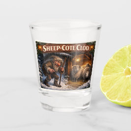 Sheep Cote Clod Icelandic Yule Lad Postcard ショットグラス