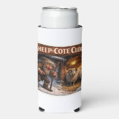 Sheep Cote Clod Icelandic Yule Lad Postcard スリム缶クーラー (Seltzer正面)