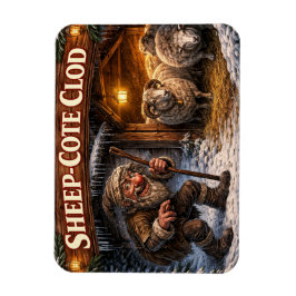 Sheep Cote Clod Icelandic Yule Lad Postcard マグネット