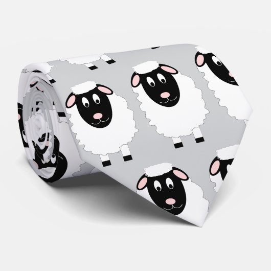 Sheep Design ネクタイ (ロール)