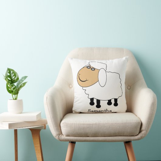 Sheep Design Personalised クッション (椅子)