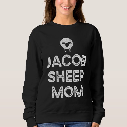 Sheep Farmer Dad Father - Breeder Jacob Sheep_2 スウェットシャツ (正面)