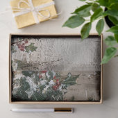 Sheep in Snowy Winter Scene 薄葉紙 (ギフト)