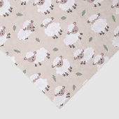 Sheep & Lamb Cute Hand Drawn Farm Animals 薄葉紙 (詳細)