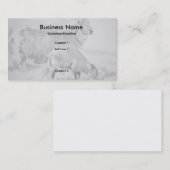 Sheep Lamb Pencil Drawing Business Cards 名刺 (正面/裏面)