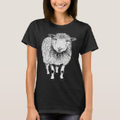 Sheep Sketch Tシャツ (正面)