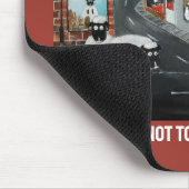 Sheep Town Painting by Alfred Fox マウスパッド (コーナー)