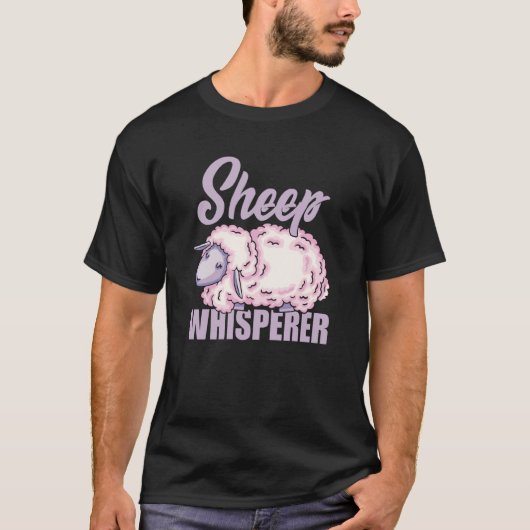 Sheep Whisperer Sheep Farmer Rancher Sheep  4 Tシャツ (正面)