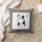 Sheepadoodleの装飾的な枕 クッション (ブランケット)