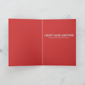 Sheepehはかび臭いジンジャーブレッドの休日カードを食べます シーズンカード (内部)