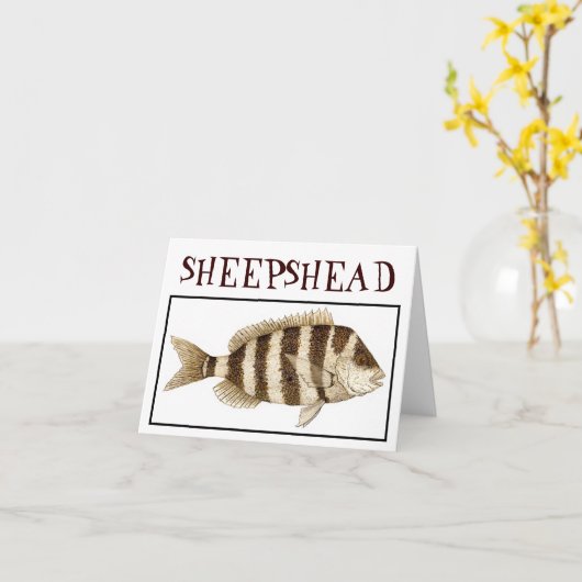 SHEEPSHEAD カード (黄色い花)
