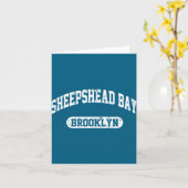 Sheepshead Bay Brooklyn _1  カード (黄色い花)