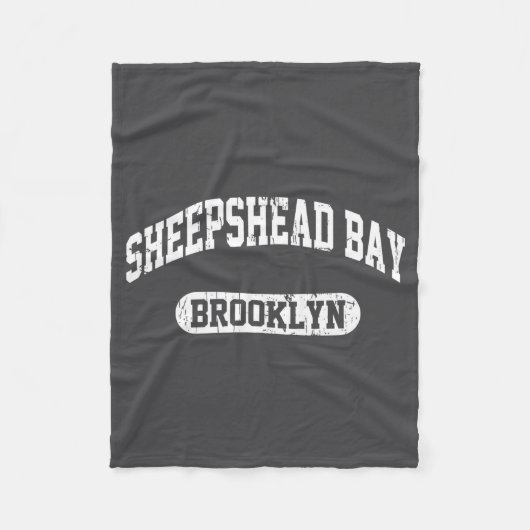 Sheepshead Bay Brooklyn _1  フリースブランケット (正面)