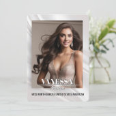 Sheer Sunburst Pageant Autograph Card シーズンカード (スタンド正面)