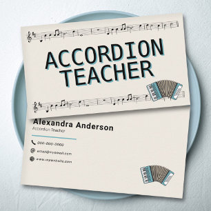 Sheet Music – アコーディオン先生 名刺