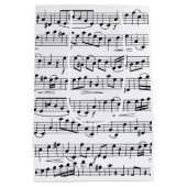 Sheet Music Notes       ミディアムペーパーバッグ (裏面)
