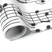 Sheet Music Notes      ラッピングペーパー (ロールコーナー)