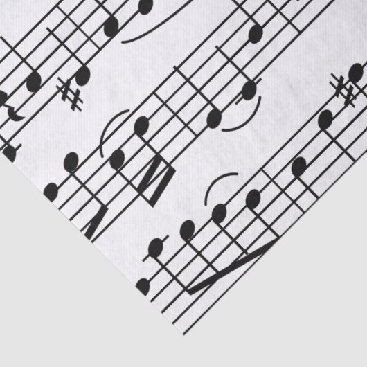 Sheet Music Notes Decoupage Tissue Paper       薄葉紙 (詳細)