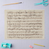 Sheet Music Sonataヴィンテージデカップノートのエージング 薄葉紙 (クラフト)