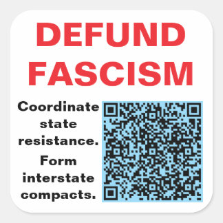 Sheet of six 3 inch, square stickers. スクエアシール