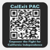 Sheet of six 3 inch, square stickers. スクエアシール (正面)