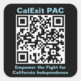 Sheet of six 3 inch, square stickers. スクエアシール