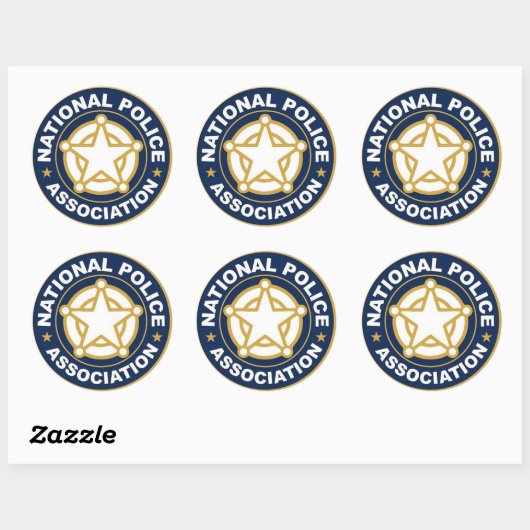 Sheet of Six 3" Logo Decals ラウンドシール (シート)